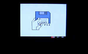 Snart blir din Iphone en Amiga. Bild från video. Snart blir din Iphone en Amiga. Bild från video.